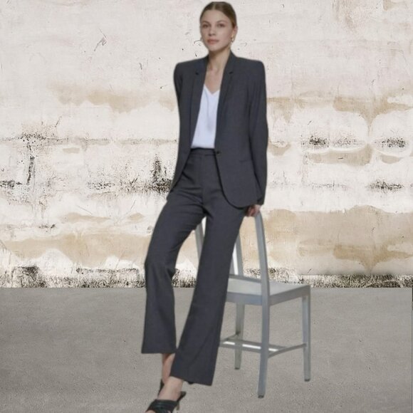 Calvin Klein Jackets & Blazers - Calvin Klein NWT Gray Blazer Tailored Suit Jacket Size 2